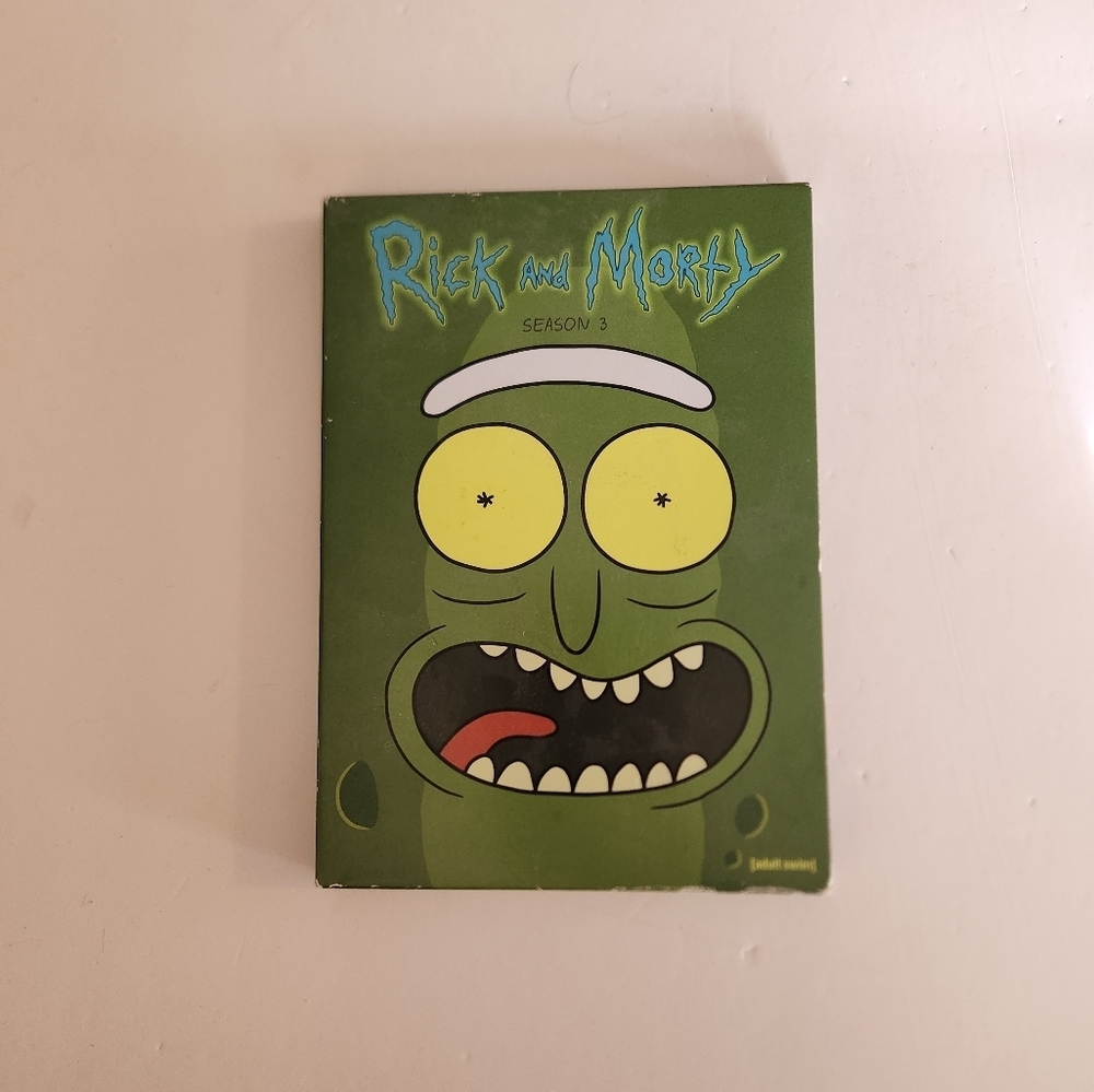 Rick and Morty: Season 3 (DVD) Pickle Rick - Adult Swim